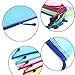 20 Pcs A4 Plastic Mesh Zip File Folder Document Pouches