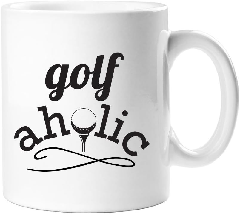 Golf Aholic Coffee Mug 11 oz Kitchen & Dining