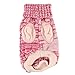 HP95 Hot! Fashion Knitted Sweater Twist Design Pet Puppy Knit Clothes (M, Rose)