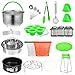 Compatible with Instant Pot 6, 8 Qt, Veken 22 Pcs Pressure Cooker Accessories Set, Steamer Basket, Non-stick Springform Pan, Reusable Silicone Food Storage Bag, Measuring Spoons, Egg Bites Molds