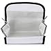 Fireproof Cash Bag Water and Explosion Reistant Jewelry Box for Lipo Battery Storage 7.3 x 3.0 x 2.6 Inches