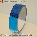 Reflexite REF-DB Retroreflective V92 Daybright Tape: 1 in. x 15 ft. (Blue)