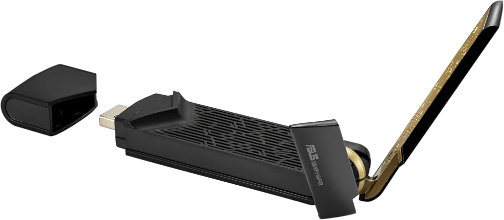 ASUS USB-AX56 AX1800 Dual Band WiFi 6 USB Adapter WPA3 Plug and Play