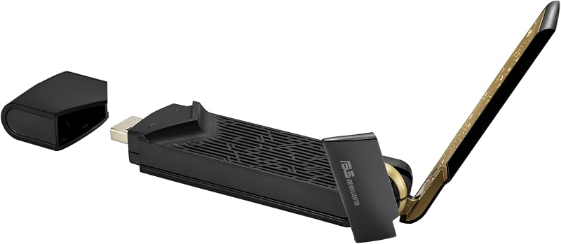 ASUS USB-AX56 AX1800 Dual Band WiFi 6 USB Adapter WPA3 Plug and Play