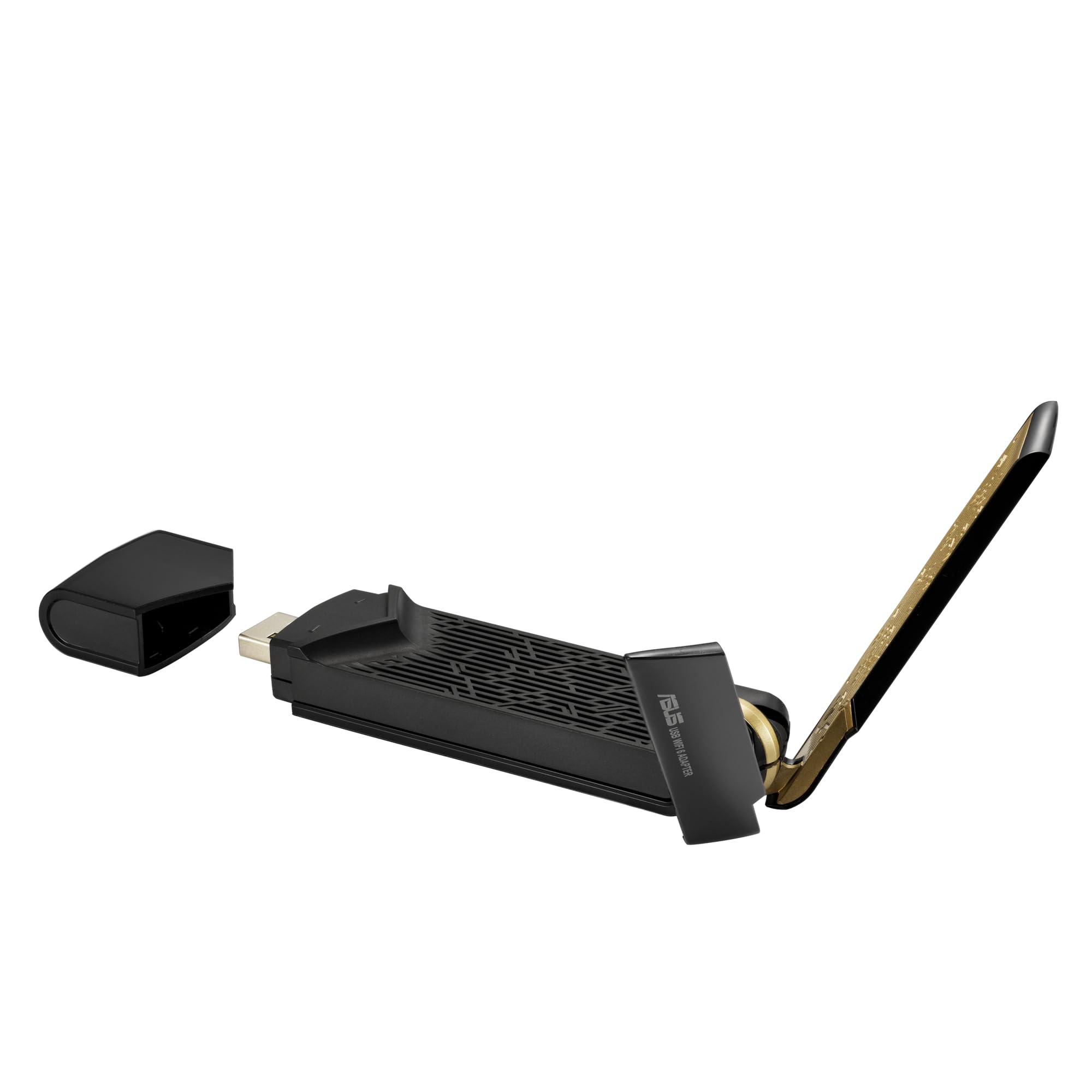 ASUS USB-AX56 Dual Band AX1800 USB WiFi Adapter, WPA3 supported, Plug and Play W/O STAND