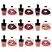 Fabal Long lasting Ice Cream Lip Gloss Tint Glosses Set Makeup Cosmetic Lipstick (A)