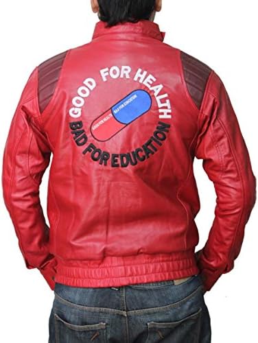 Akira Kaneda Red Leather Jacket ►BEST SELLER◄ (L, Red)