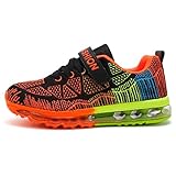 KKIDSS Keep Comfortable Boys Girls Velcro Air Cushion Kids Running Shoes Sneakers(Little Kid/Big Kid)