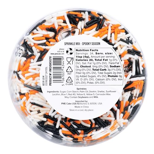 PME HALLOWEEN SPRINKLES – SPOOKY SEASON (4.8OZ)