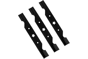 187256 532187256 High Lift Blades for Husqvarna Z254 MZ54 RZ5424 RZ5426 LGT2554 LGT2654 YTH2454 YTH24V54 YTH26V54 Mower 54Inc