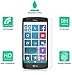 LG Lancet Glass Screen Protector, Dmax Armor [Tempered Glass] 0.3mm 9H Hardness, Anti-Scratch, Anti-Fingerprint, Bubble Free, Ultra-Clear