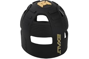 Exalt Paintball Tank Grip - Black w/Gold Black/Gold