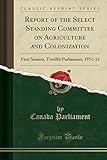 Report of the Select Standing Committee on