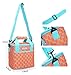 MIER 9 Can Insulated Lunch Bag for Women Leakproof Soft Cooler Tote, Orange