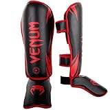 Venum Challenger Shinguards - Black/Red - M