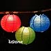 10 Inch Assorted Multi Color Chinese Janpanese Paper Lantern by LIDORE DIY Party Decoration 8 Pack