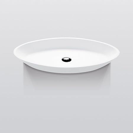 Oval Basin Jordanite By Support Made In Solid Surface Staron