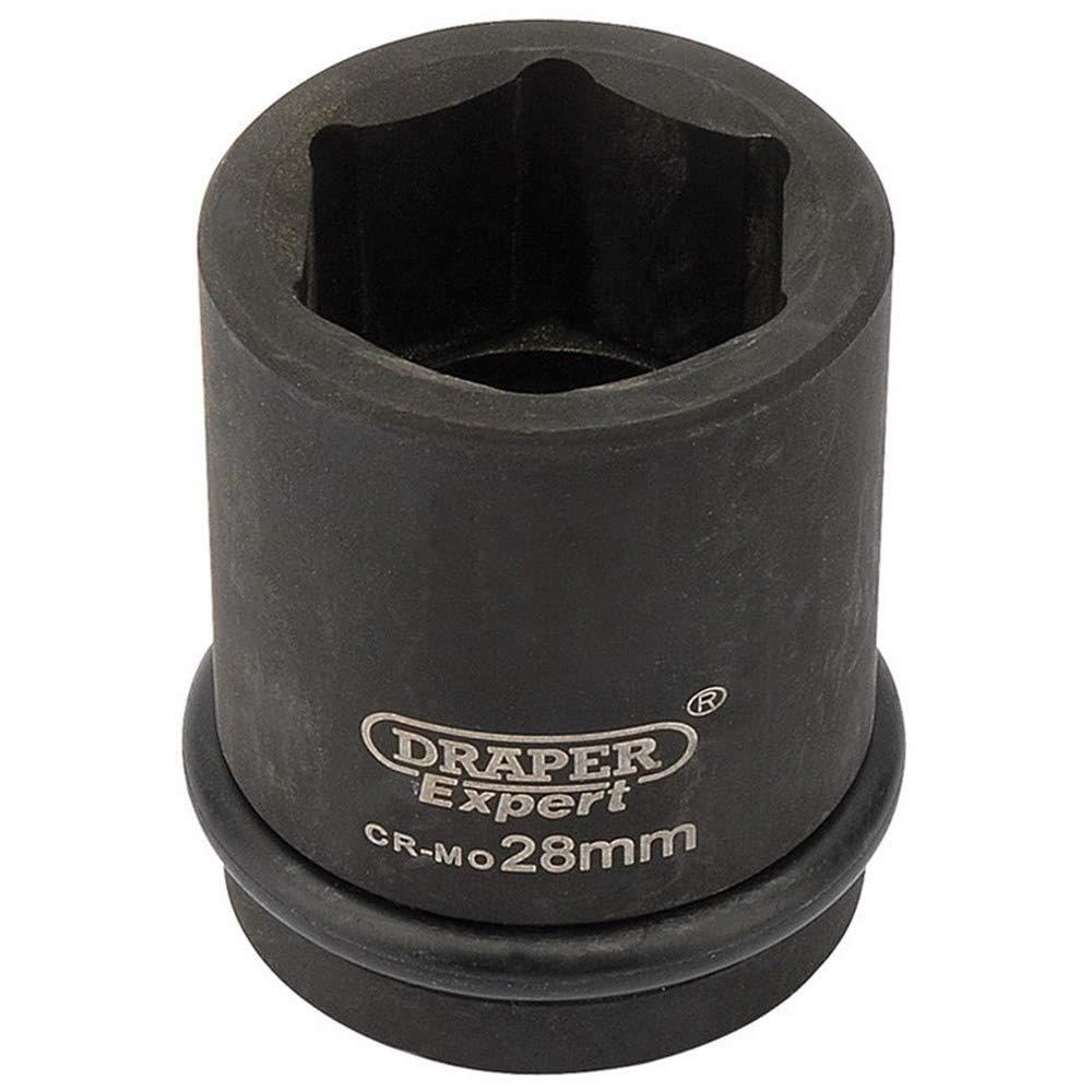 Draper 93241 3/4" Square Drive Expert Hi-Torq 6 Point Impact Socket, 28 mm Size , Blue