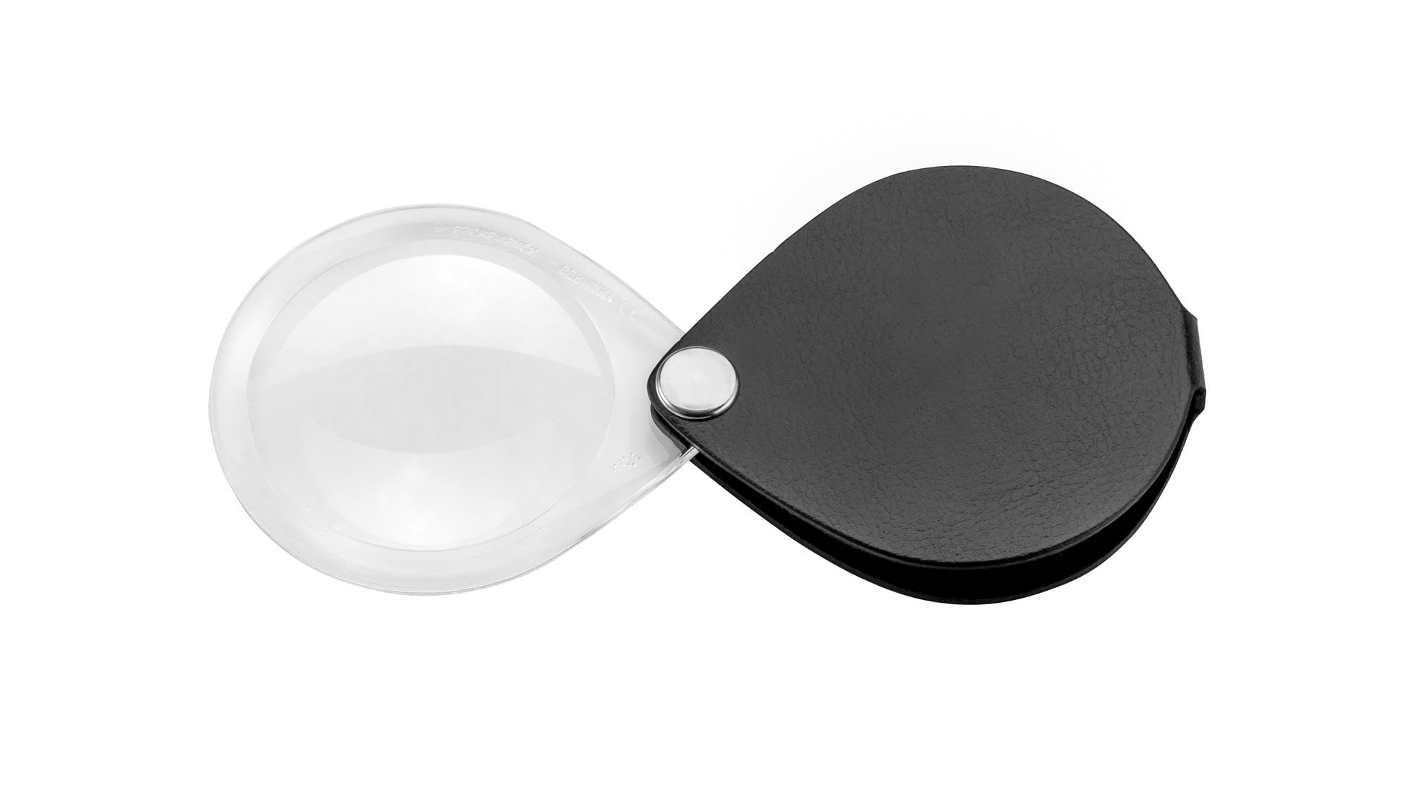Eschenbach Optik Classic Folding Magnifying Glass Magnifying Glass 3.5 x Diameter 50 mm Round Black