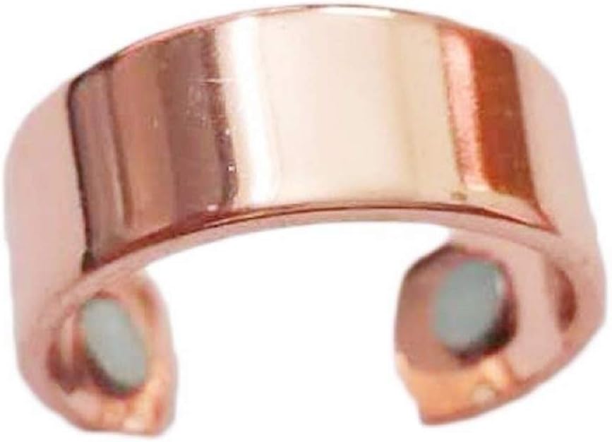 MXH Pure Copper Magnetic Therapy Anti Snoring Ring Sleeping Aid Snore Stopper Ring