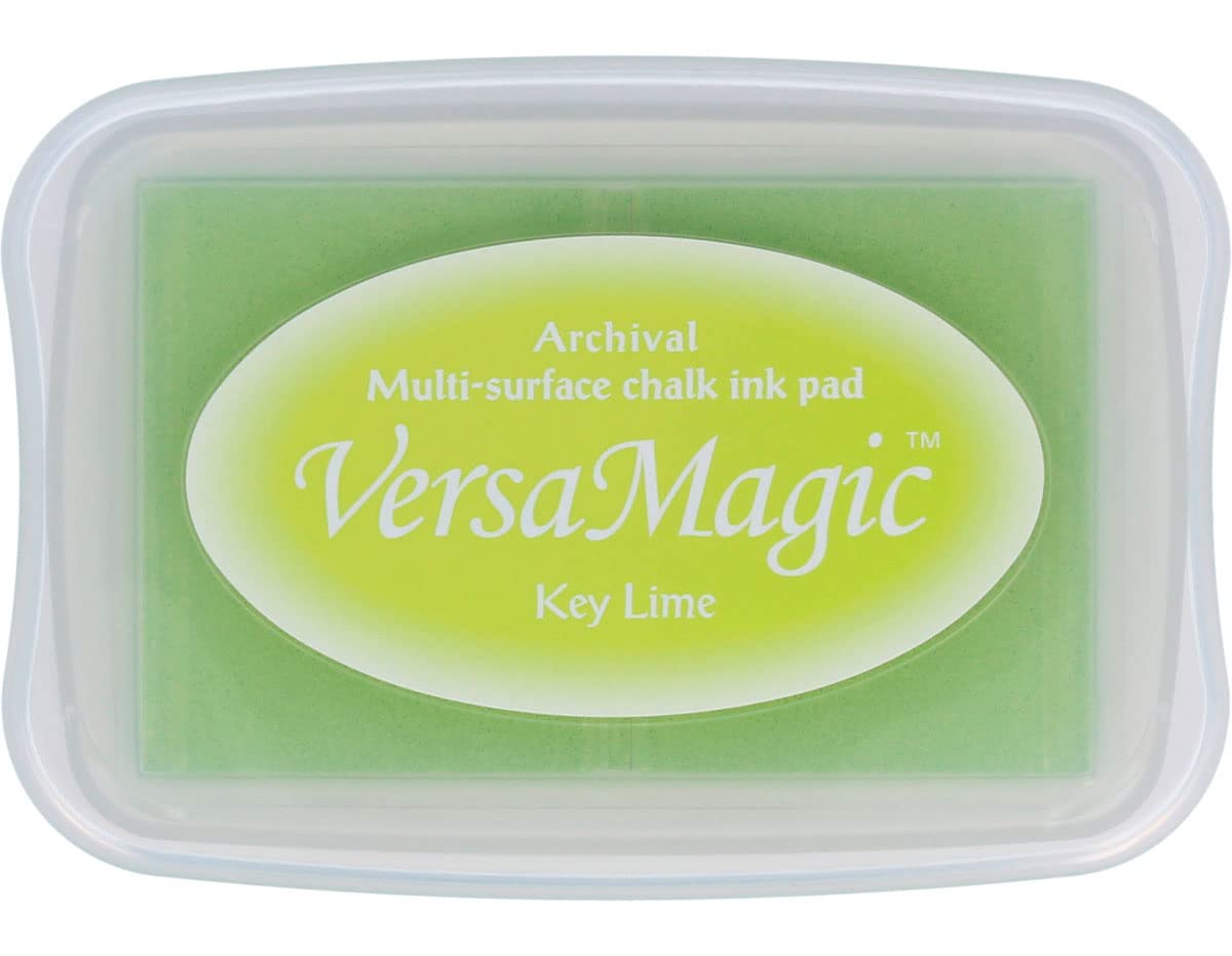 Tsukineko Versamagic Chalk-Finish Ink Pad - Key Lime