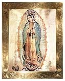 Our Lady Of Guadalupe Body Portrait Original Gold