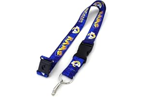 aminco NFL unisex-adult Nfl Graffiti Lanyard