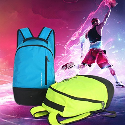 LOVEHIKE Lightweight Sports Athletic Backpack Shoulder bag for Team Soccer Ball Basketball Volleyball Football Baseball Orange