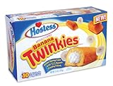 Hostess BANANA Twinkies 10 ct Sponge Cake 13.5 oz (2 Pack)