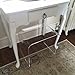 Acrylic End Table 17 inches high x 17 wide, x 12 deep x 3/8
