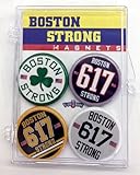 Boston Strong Teams 4-Piece Magnet Set