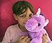 Checkered Fun Unicorn Stuffed Animal - Plush Toy - 12” Cute, Fluffy, Purple Unicorn - Gift For Kids Teens and Unicorn Lovers