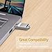 RAOYI 64GB USB 3.0 Type C Dual OTG Flash Drive USB C Thumb Drive Memory Stick for USB-C Smartphones,New MacBook & Tablets,Samsung Galaxy S8, S8 Plus, Note 8, LG G6, V30, Google Pixel XL Silver