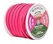 Mandala Crafts 25 Assorted Color Faux Suede Cord for Jewelry Making - 5mm 138 Yards Flat Vegan Leather Strings Laces Strips for Bracelets, Necklaces, DIY Crafts, and Dream Catchers Supplies