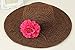 Kewl Fashion Women's Bohemia Peony Flowers Hairpin Hair Clip Flower Brooch (Rose Red #)