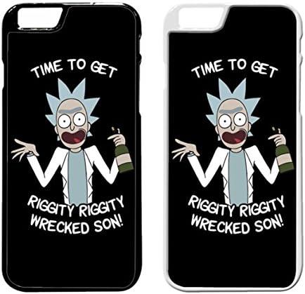 Time To Get Riggity Riggity Wrecked Son Black Iphone 7 Plus Case Black Rubber Iphone Case Af