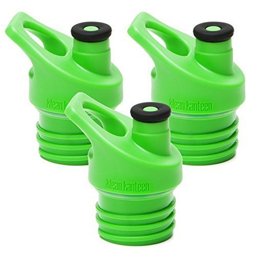 Klean Kanteen Sport Cap 3.0 Replacement Cap - 3 Pack (3 Pack - Green)