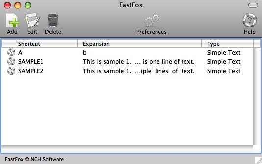 Fastfox Text Expander Software – GLSHVL