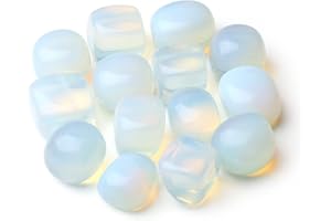 MAIBAOTA Opal Crystals Bulk Tumbled Crystals Polished Stones Natural Gemstones Decorative Stones for Vase Reiki Witch Quartz Crstal Stones