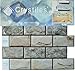 Crystiles Peel and Stick Vinyl Wall Stick-on Tile Backsplash for Kitchen n Bathroom, Natural 3D Granite, Item #91010861, 10 in X 10 in, 1 Sheet Sample