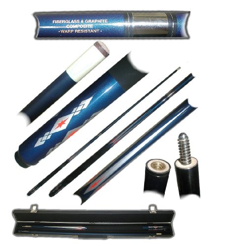 Trademark Fiberglass Blue Diamond Star Pool Stick