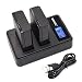 Bonacell LP-E10 Battery 2 Pack and LCD Dual Charger Compatible wihth Canon EOS EOS 1100D, EOS 1200D, EOS 1300D, 1500D, 2000D, 3000D, Rebel T3, T5, T6, Kiss X50, Kiss X70 Digital Camera primary