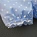 Kids Baby Girls Tops Polka Dot Lace Shirts T-shirt Shorts Pants Outfits Sets,6-12 Months,Blue