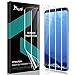 [3-Pack] TAURI Screen Protector for Samsung Galaxy S8, Case-Friendly Anti-Bubble HD Clear Flexible Film Screen Protector