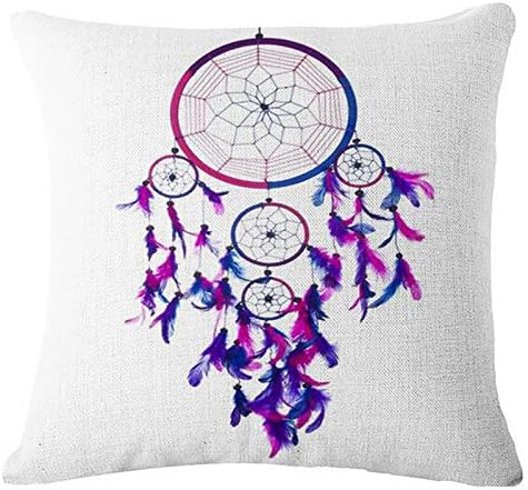 BANAA Hot!!! Soft Cushion Cover, Dream Catcher Pillowcase Cotton Linen Pillow Case Home Sofa Bed Car Decor Square Bedding Set