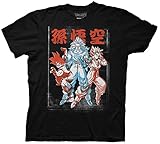 Dragon Ball Z Kai Japanese Anime Manga Mens Adult T-shirt Black