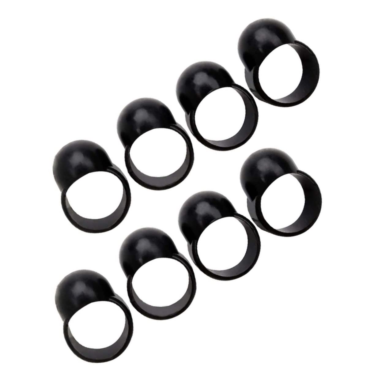 Mikinona 8Pcs Non-slip Finger Picks for Tongue Drum Ethereal Drum Knocking Finger Cover Tool for Percussion Handpan Finger Picks Accessories