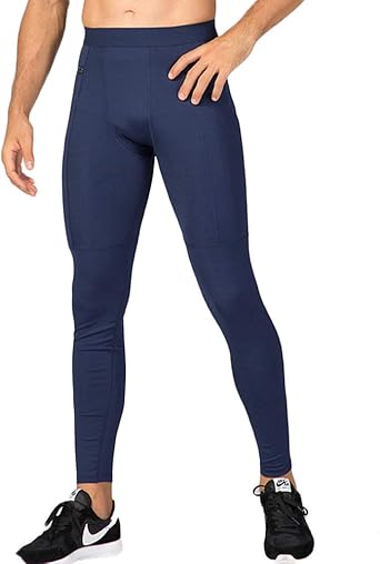 Quge Pantalones De Compresión Mallas Hombre Secado Rápido Leggings ...