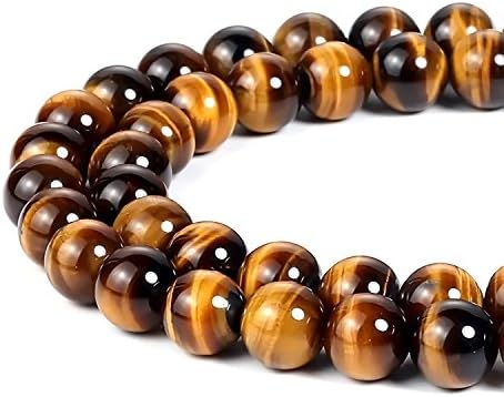2mm Natural Yellow Tiger Eye Beads Round Gemstone Loose Beads for Jewelry Making (195-200pcs/strand)