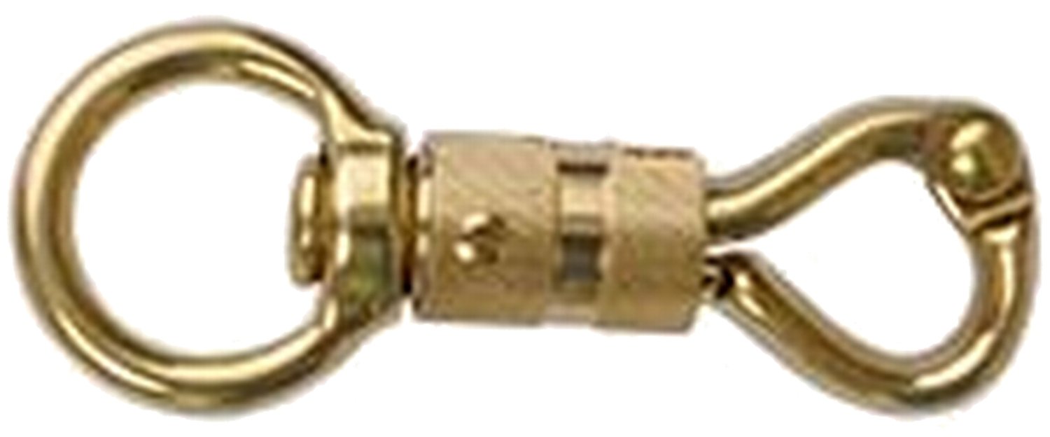 TdeT Safety Snap Hook, brass